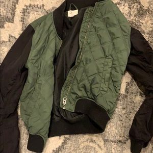Bomber quilted jacket